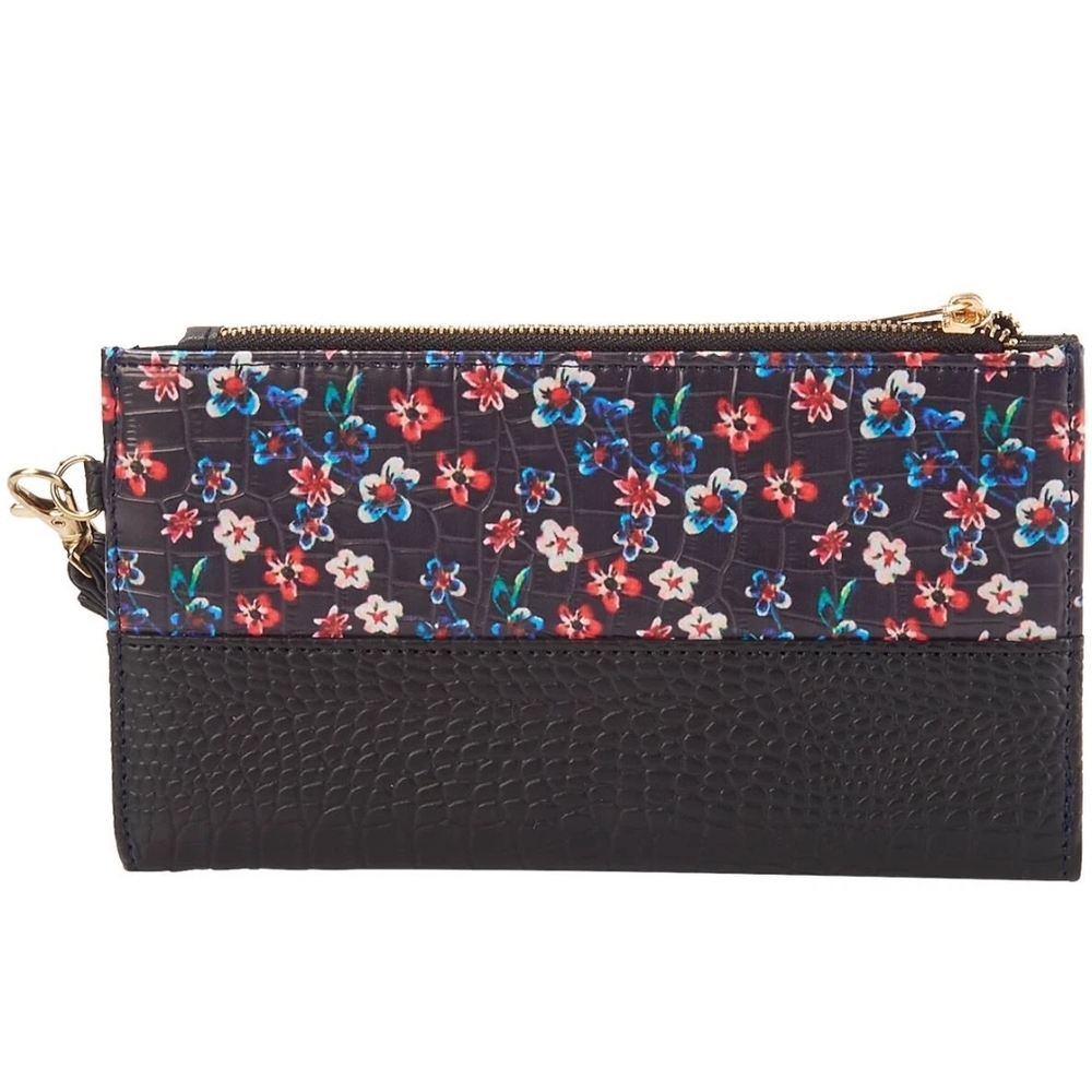 Nanette Lepore Black Clutch Wristlet - Picture 2 of 7